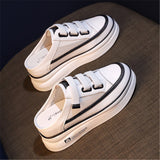 Women's Half Slippers Platform Sandals Ladies Comfort Slip-on Sneakers Trendy Mules Hiking Sandals for Women Outdoor