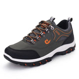 Winter Snow Boots Waterproof Leather Sneakers Super Warm Men Platform Boots Outdoor Male Hiking Boots Work Shoes Plus