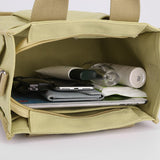 Fashion Canvas Women Crossbody Bag Simple Large Capacity Storage Shoulder Bags Multiple Pockets Female Shopping