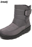 Women Boots Lightweight Winter Shoes Woman Waterproof Boots For Women Non-Slip Snow Boots Ladies Female Footwear Botas