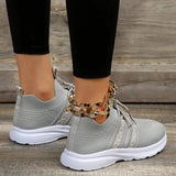 New Breathable Walking Sneakers for Women Mesh Knitted Slip On Running Shoes Woman Lightweight Non Slip Tennis Shoes