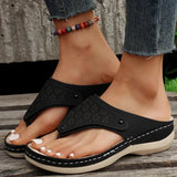 Women Sandals 2023 New Summer Shoes For Women Low Heels Sandals Summer Flip Flops Women Indoor Outdoor Slippers Sandalias