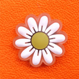 1pcs Mariguana PVC Shoe Charms Rainbow Star Moon Flower Shoe Accessories Decorations fit Croc Bracelet Kids