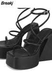 Sandals Woman Shoes Dropship 2023 Summer Brand New Great Quality Crystal Bling Sexy Woman Shoes Sandals Walking