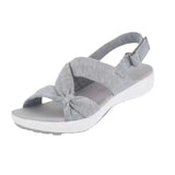 Women Sandals 2023 Summer Closed Toe Roman Sandals Women Bow Platform Wedges Sandals Women Sandals Plus Size