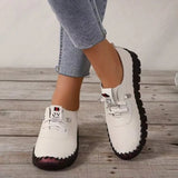 Women's Shoes on Sale 2023 High Quality Platform Loafers New Spring Casual Mom Shoe Lace Up Leather Flat Slip-On Shoes for