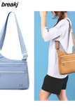 Women Nylon Crossbody Shoulder Bag Fashiobn Casual Ladies Waterproof Light Storage Messenger