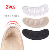 Pads for Women's Shoes Self-adhesive Forefoot Heel Gel Insoles High Heels Backs Stickers Sandals Anti-Slip Foot