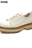 Women's Shoes 2023 Trend Authentic Leather Luxury Designer Shoes Ladies Pumps Loafers Elegant Sneakers Medium