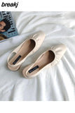 Slingback Sandals Women Slip On Mule Shoes Women Round Toe Low Heel Shoes Brand Shallow Pleated Sandal Elegant Mules