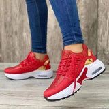 Breakj New Casual Sneakers Women's Flying Slopes And Round Head With Mesh Breathable Women's