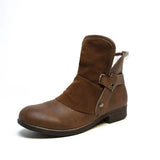Women's Shoes Snow boots Ladies Winter Flock Warm Boots Ankle Boots Short Bootie Slip-On Square heel Outside Shoes