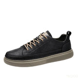 Men Casual Shoes Outdoor PU Leather Breathable Comfortable Men's Shoes 2023 Spring Men Sneackers Male Skate Shoes