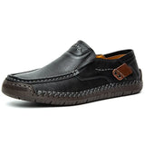 Men's Casual Comfortable And Breathable Business Shoe Driving Shoes Large Size
