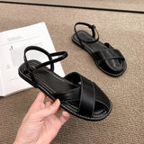 Sandals Women Rome Shoes Beach Flats Slides Summer New Trend Fashion Women Shoes Slippers Open Toe Zapatos Mujer